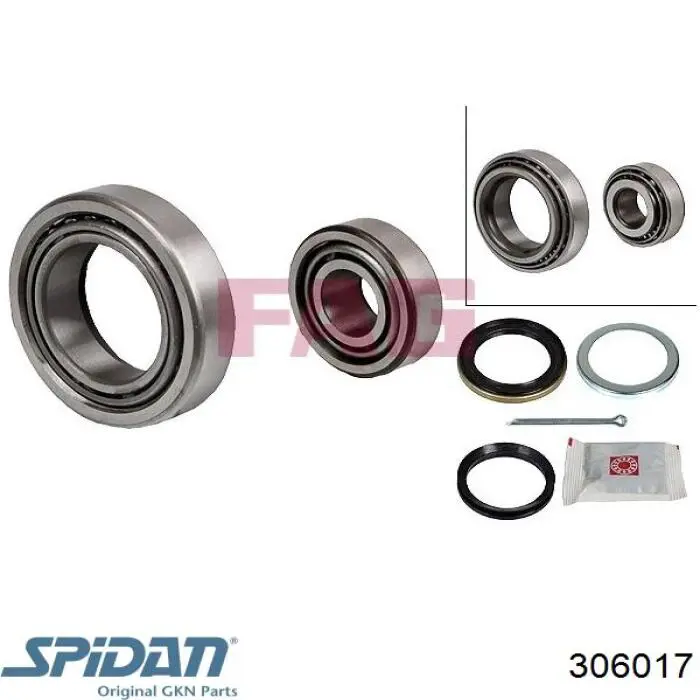 Купить 306017 GKN-Spidan Пыльники шрусов