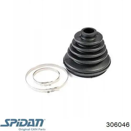 Пыльник шарнира угловых скоростей внутренний передний GKN-Spidan 306046 цена, от 4.88 USD