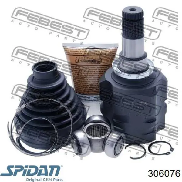 Пыльник ШРУСа внутренний 306076 GKN-Spidan