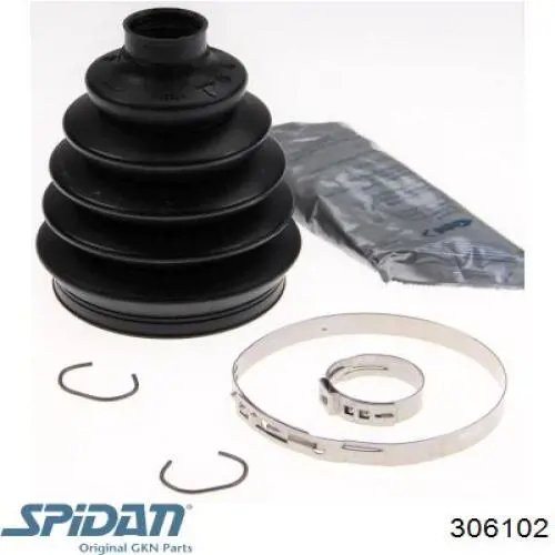 Чехол шруса GKN-Spidan 306102 цена, от 19.72 USD