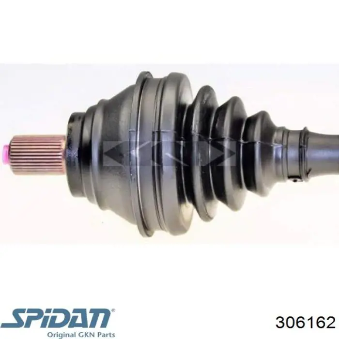 Левая полуось 306162 GKN-Spidan