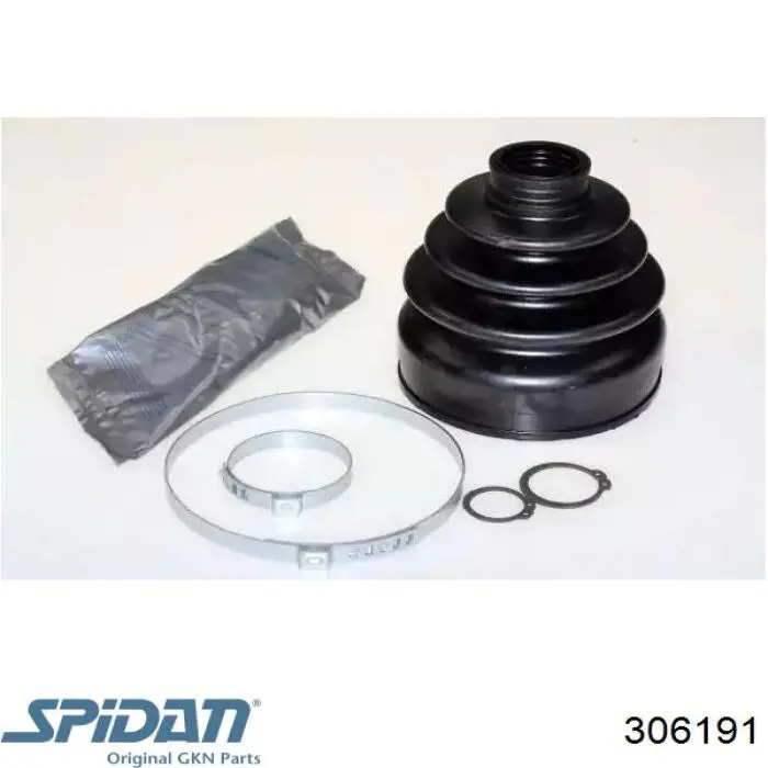 Чехол шруса GKN-Spidan 306191 цена, от 22.48 USD