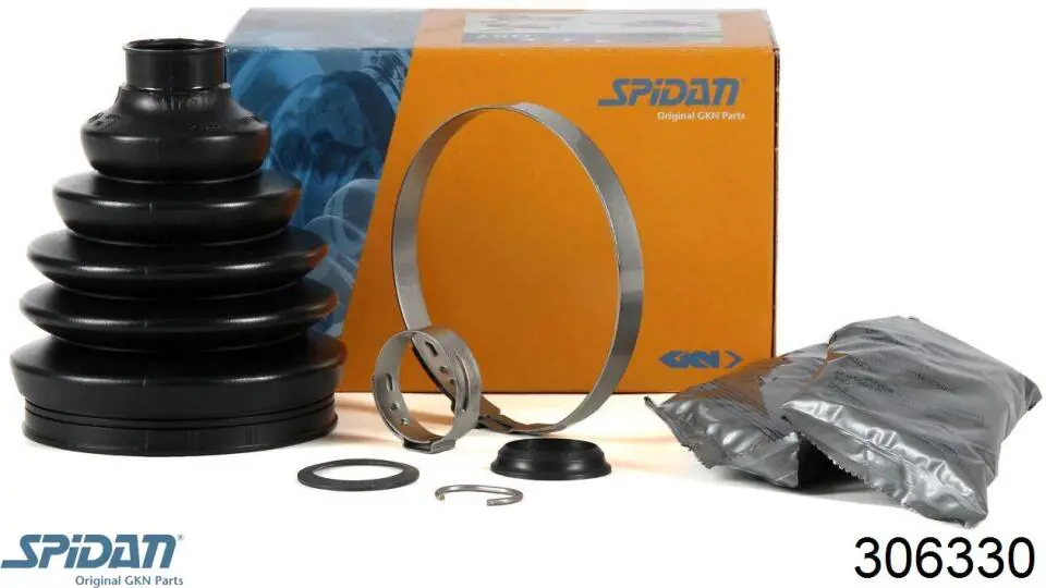 Чехол шруса GKN-Spidan 306330 цена, от 8.23 USD