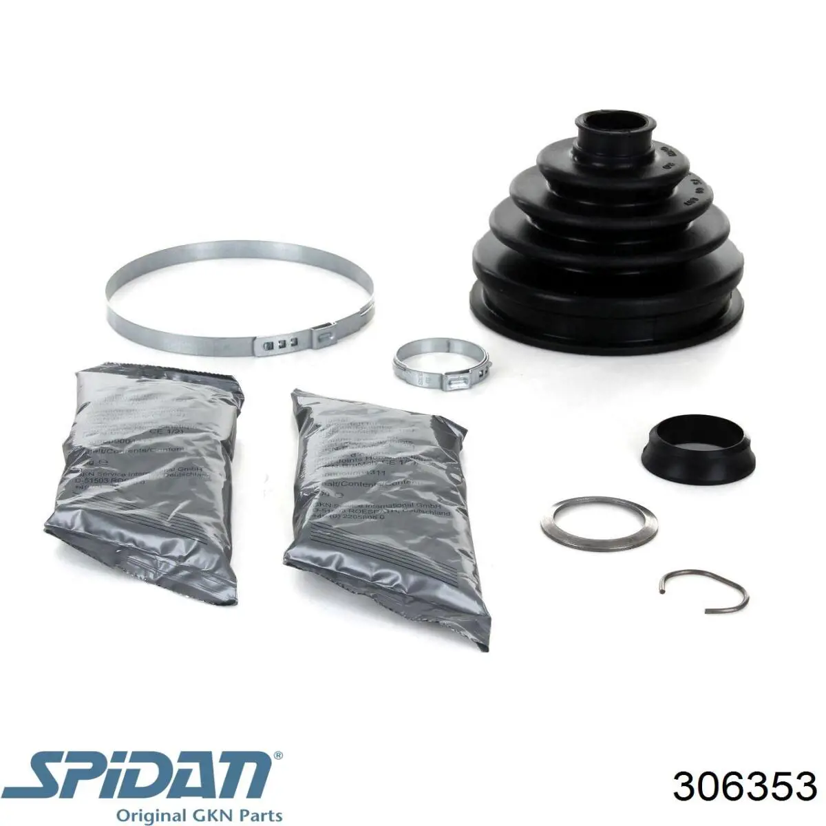 Чехол шруса GKN-Spidan 306353 цена, от 8.94 USD