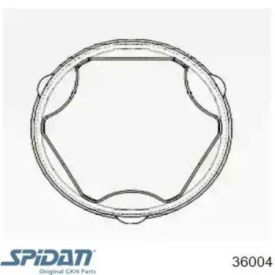 Пыльник ШРУСа внутренний 36004 GKN-Spidan