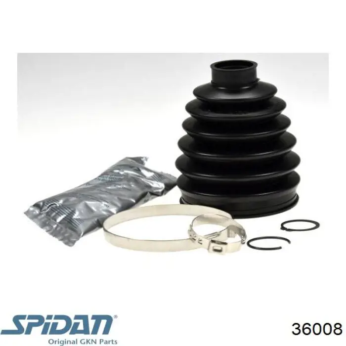 Пыльник ШРУСа наружный 36008 GKN-Spidan