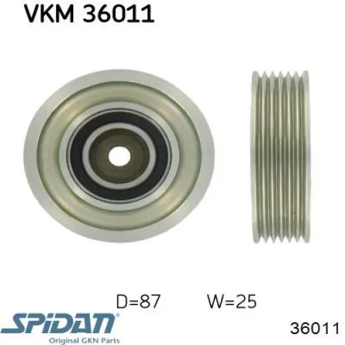 Купить 36011 GKN-Spidan Пыльник гранаты наружный, передний