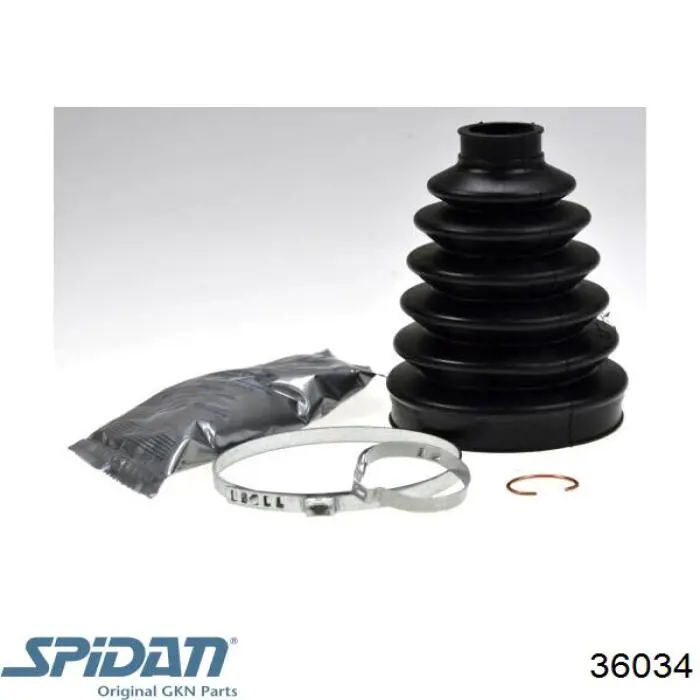 Купить 36034 GKN-Spidan Пыльник гранаты наружный, передний