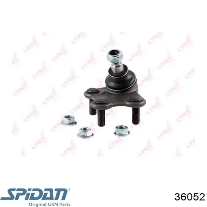 Пыльник ШРУСа внутренний, передней полуоси GKN-Spidan 36052