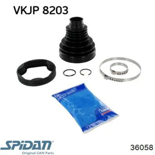 Пыльник ШРУСа внутренний 306237 GKN-Spidan