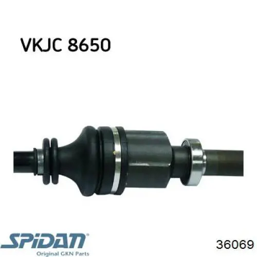 Привод правый GKN-Spidan 36069
