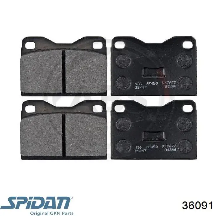 Пыльник ШРУСа внутренний, левый GKN-Spidan 0036091