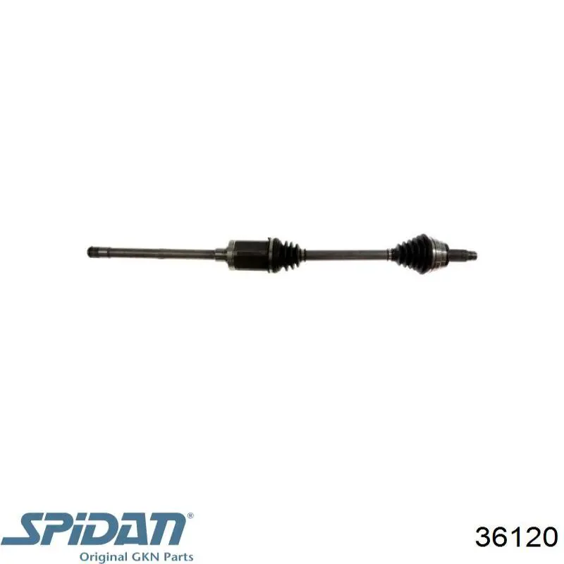 Левая полуось GKN-Spidan 36120