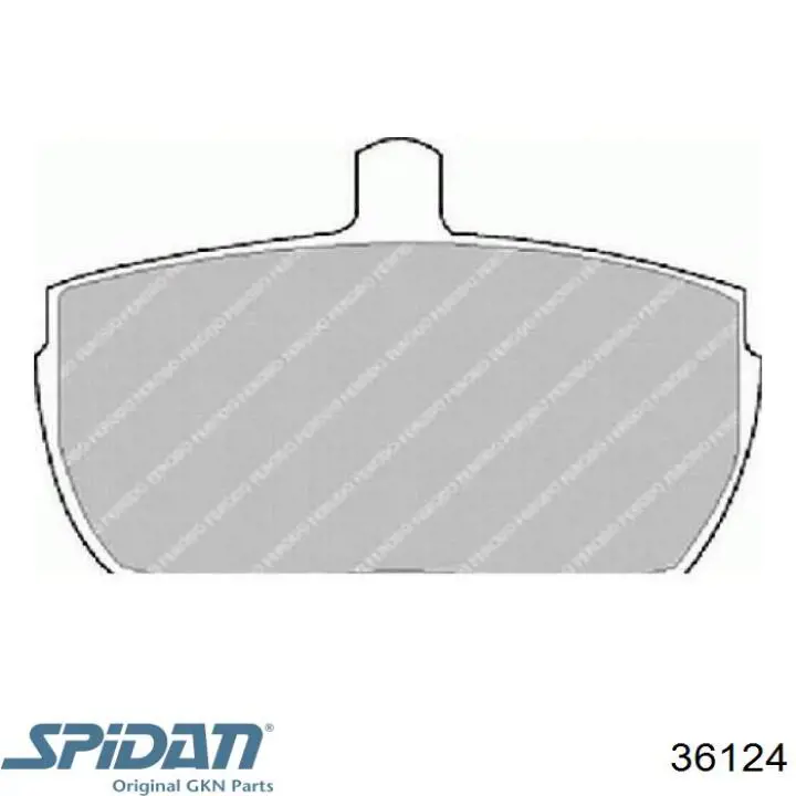 Пыльник ШРУСа внутренний 36124 GKN-Spidan