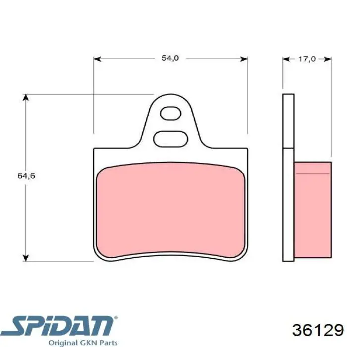 Пыльник ШРУСа наружный правый 36129 GKN-Spidan