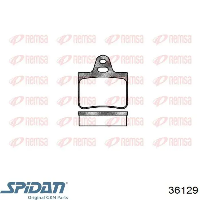 Купить 36129 GKN-Spidan Пыльник шарнира угловых скоростей наружный правый
