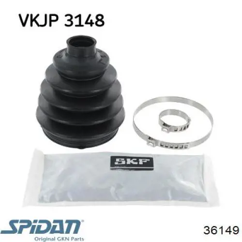 Чехол шруса GKN-Spidan 36149 цена, от 9.84 USD