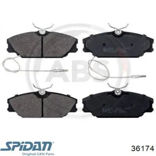 Пыльник ШРУСа передней полуоси наружный GKN-Spidan 36174