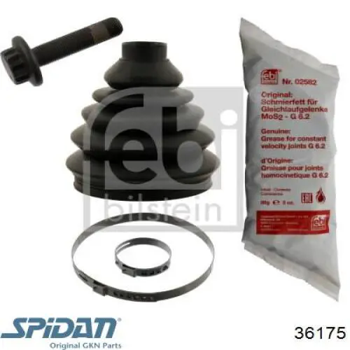 Пыльник ШРУСа наружный 36175 GKN-Spidan