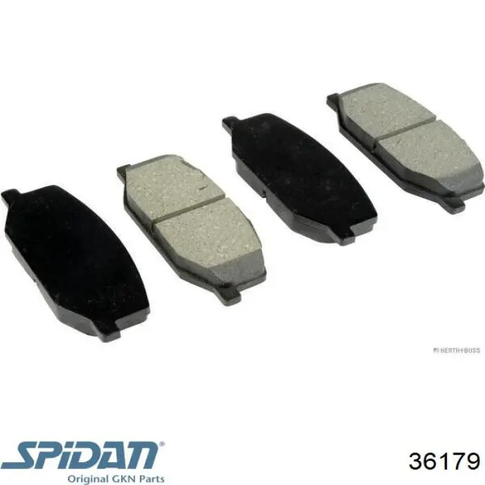 Левая полуось 36179 GKN-Spidan