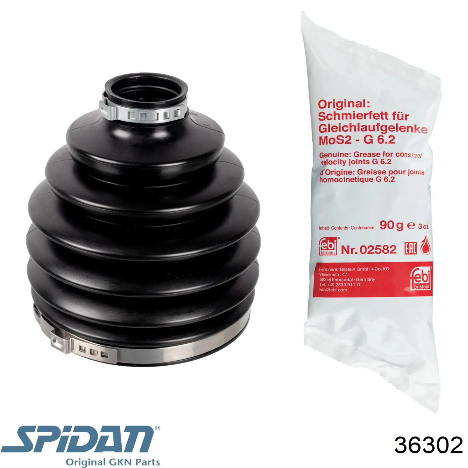 Купить 36302 GKN-Spidan Пыльник гранаты наружный, передний