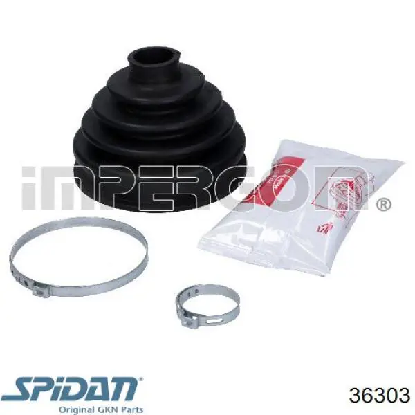 Чехол шруса GKN-Spidan 36303 цена, от 13.52 USD