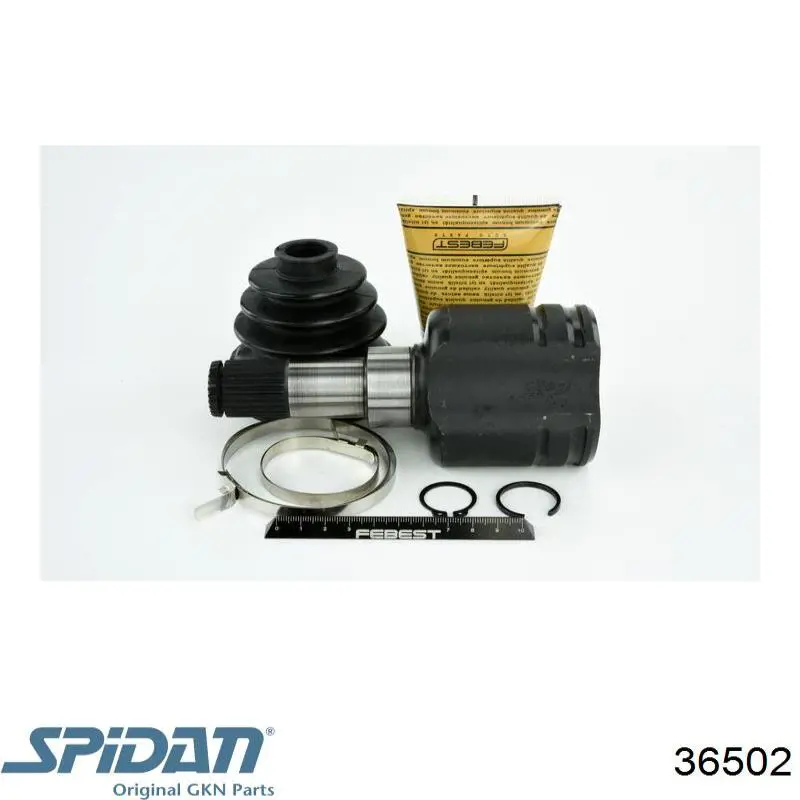 ШРУС наружный передний 36502 GKN-Spidan