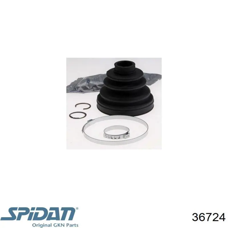 Пыльник ШРУСа передней полуоси внутренний левый 0036724 GKN-Spidan