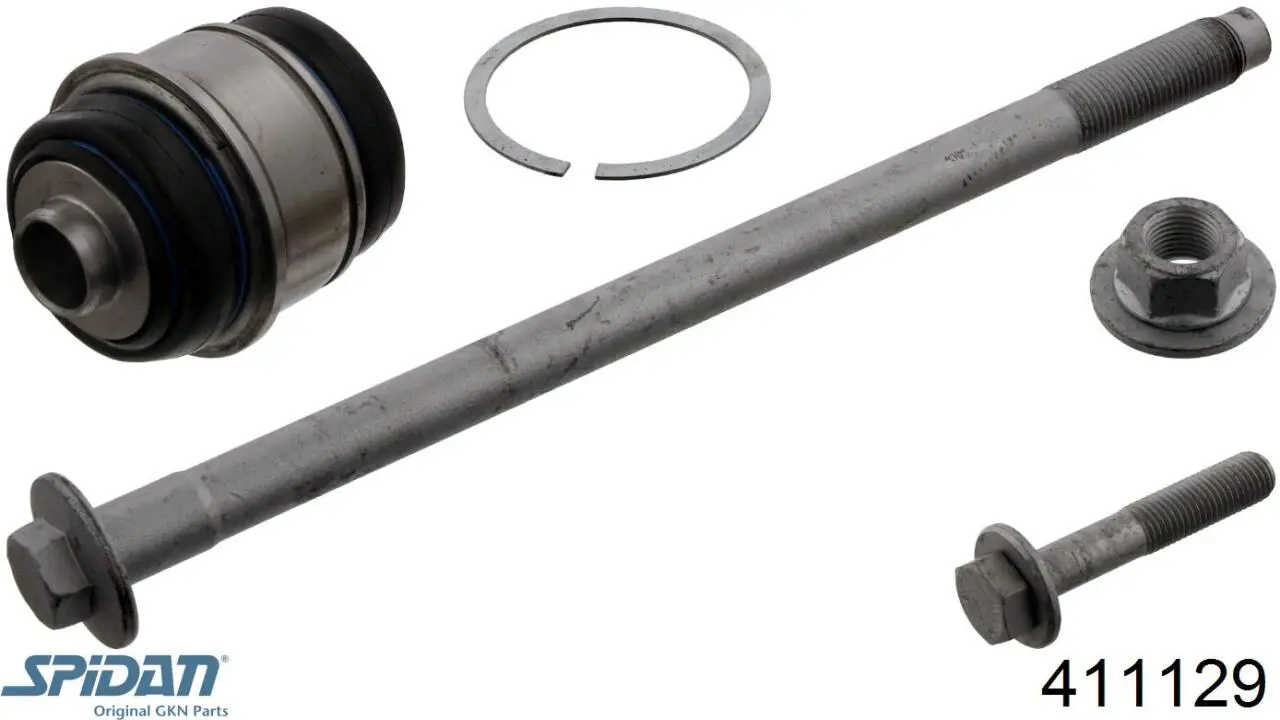 Купить 411129 GKN-Spidan Сайлентблок цапфы задней