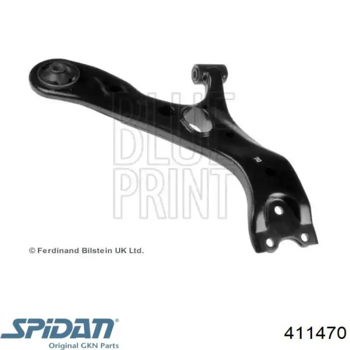 Купить 411470 GKN-Spidan Сайлентблок нижний передней подвески