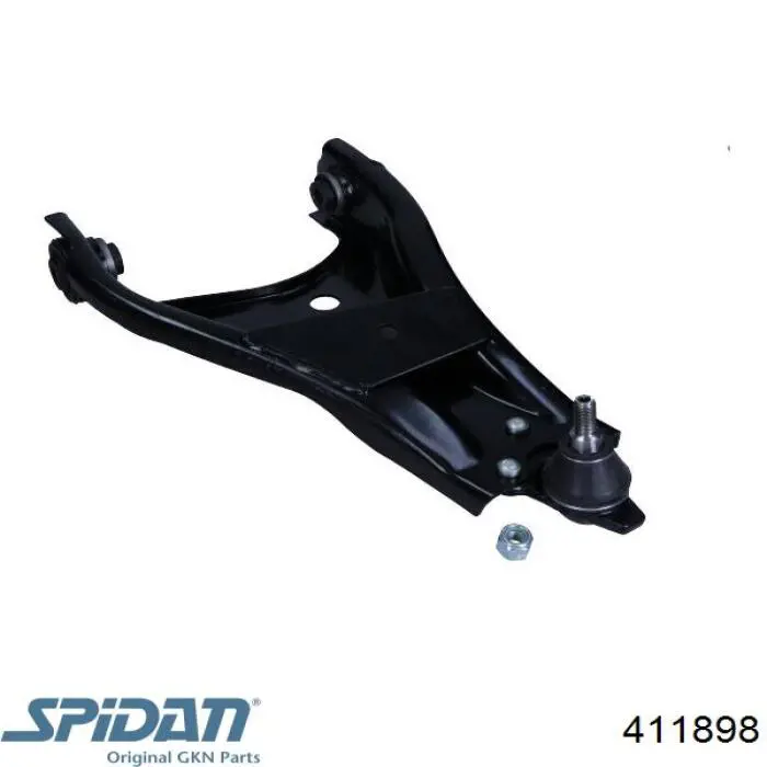Сайлентблок переднего рычага 411898 GKN-Spidan