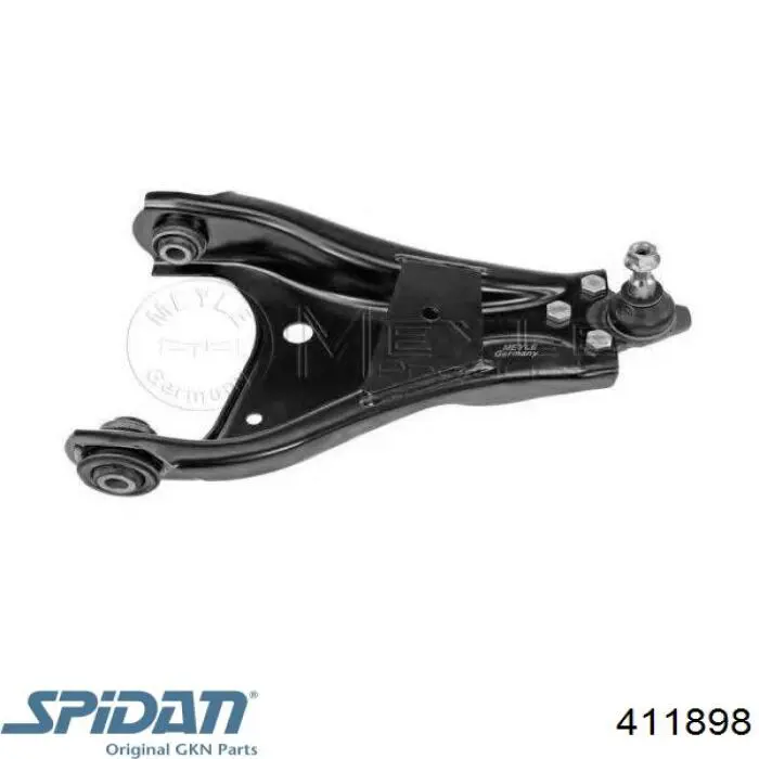 Сайлентблок переднего нижнего рычага GKN-Spidan 411898