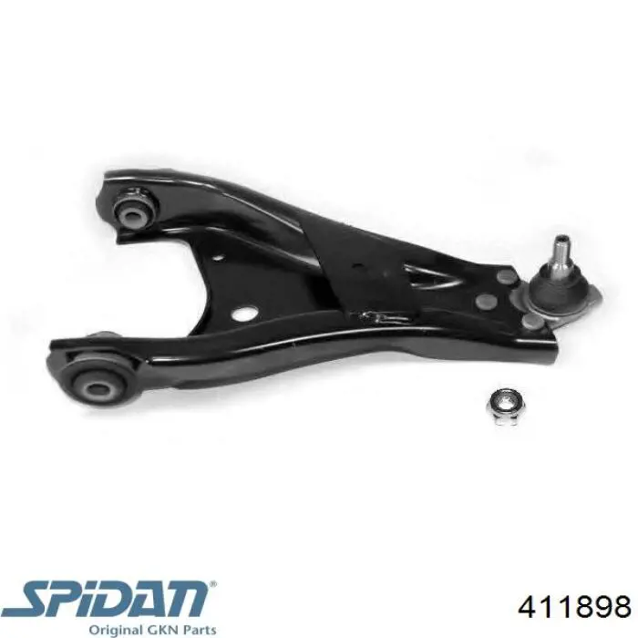 Сайлентблок передней подвески GKN-Spidan 411898 цена, от 6.60 USD