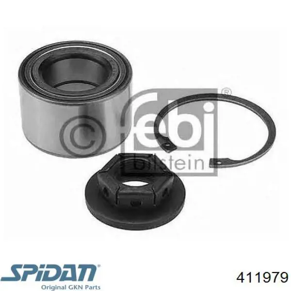 Сайлентблок верхнего заднего рычага GKN-Spidan 411979