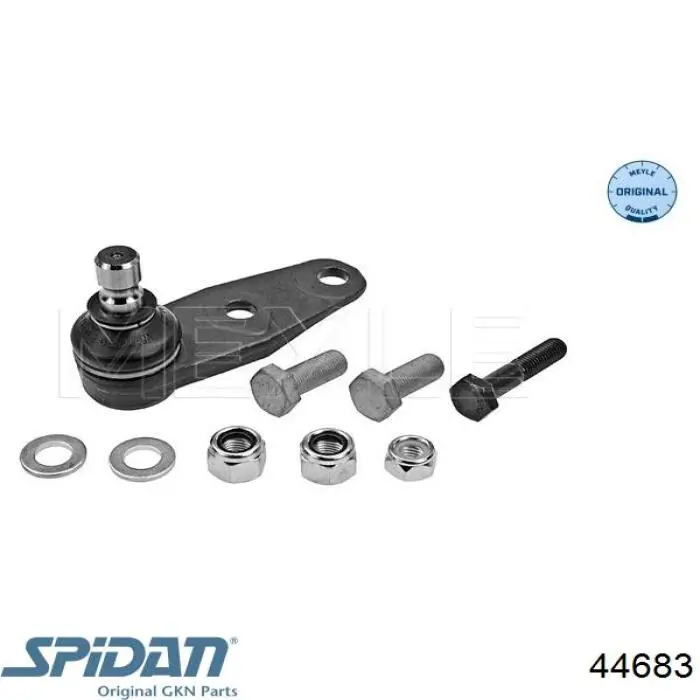 Нижняя шаровая опора 44683 GKN-Spidan