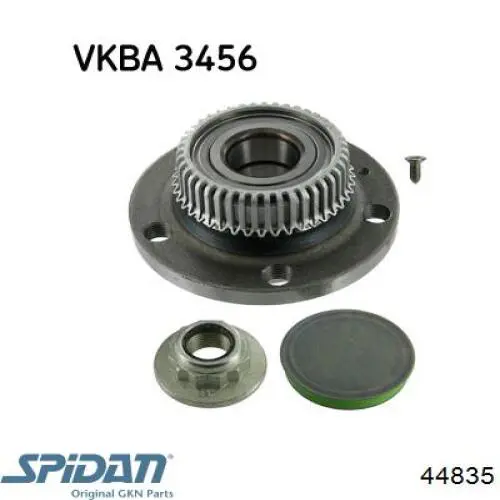 Купить 44835 GKN-Spidan Рулевая тяга