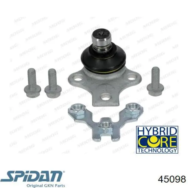 Нижняя шаровая опора 45098 GKN-Spidan