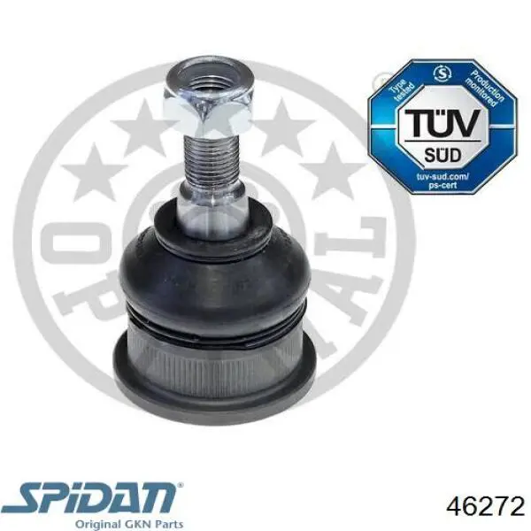 Нижняя шаровая опора 46272 GKN-Spidan