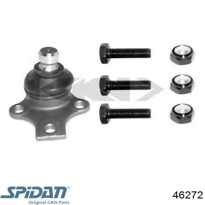 Шаровая опора, нижняя GKN-Spidan 46272 цена, от 7.16 USD