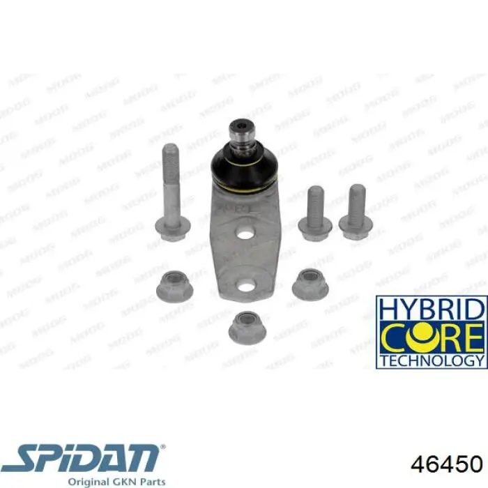 Купить 46450 GKN-Spidan Нижняя шаровая опора