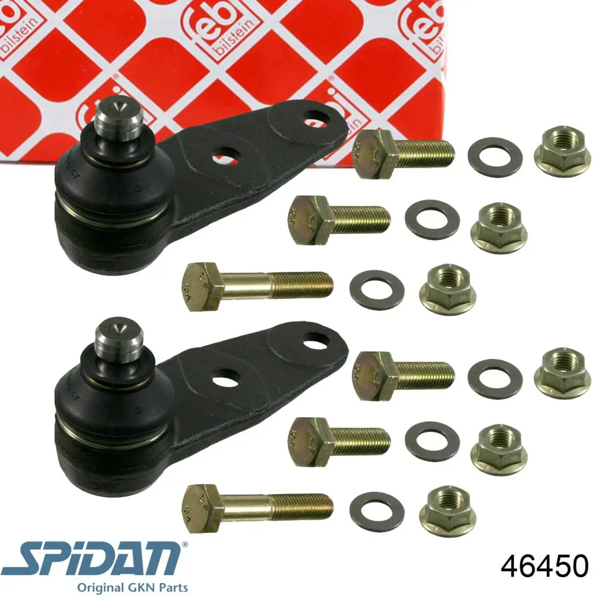 Нижняя шаровая опора 46450 GKN-Spidan