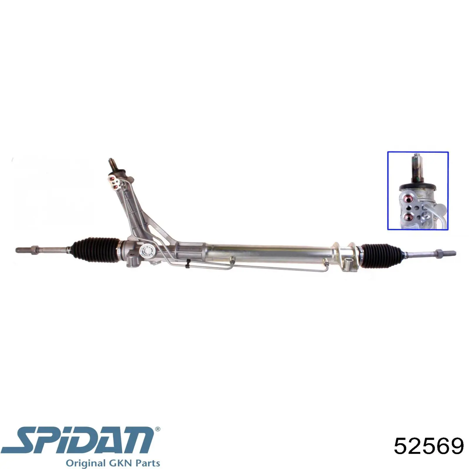 Рулевая рейка 52569 GKN-Spidan