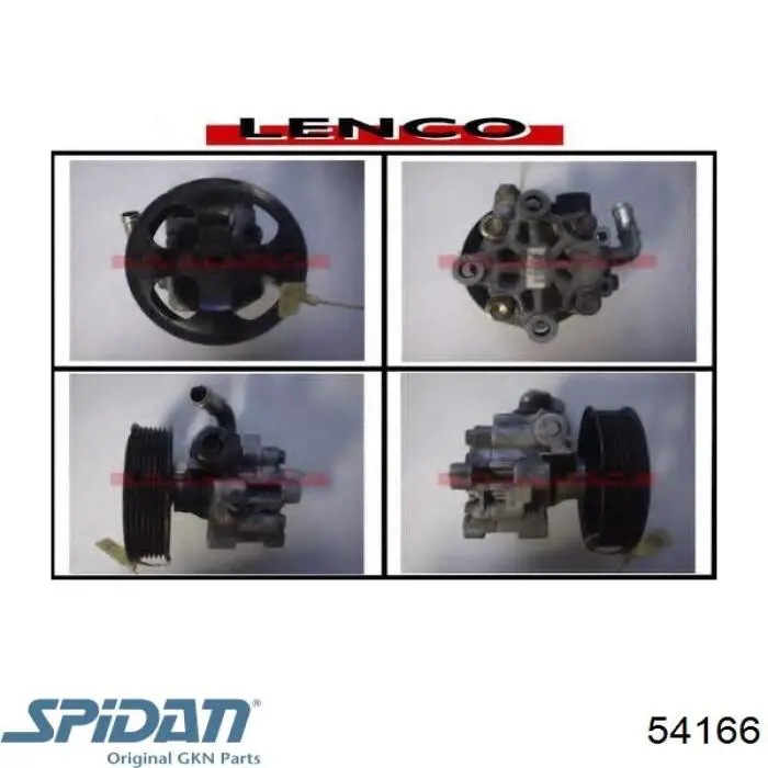 Купить 54166 GKN-Spidan Насос рулевого управления