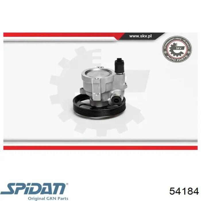 Насос гидроусилителя руля GKN-Spidan 54184