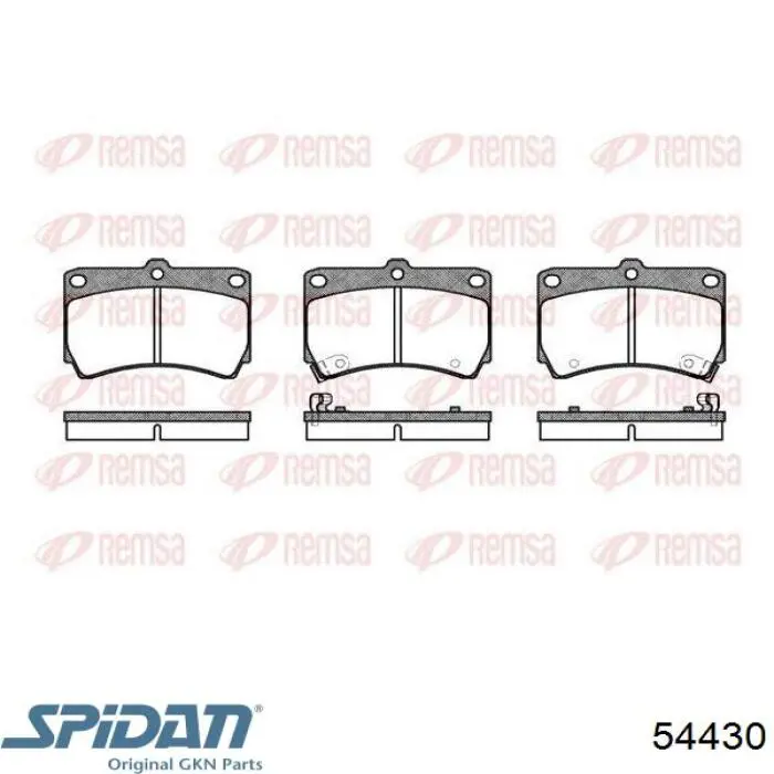 Купить 54430 GKN-Spidan Насос рулевого управления