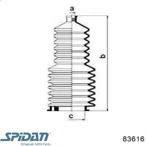 Fuelle, dirección 83616 GKN-Spidan