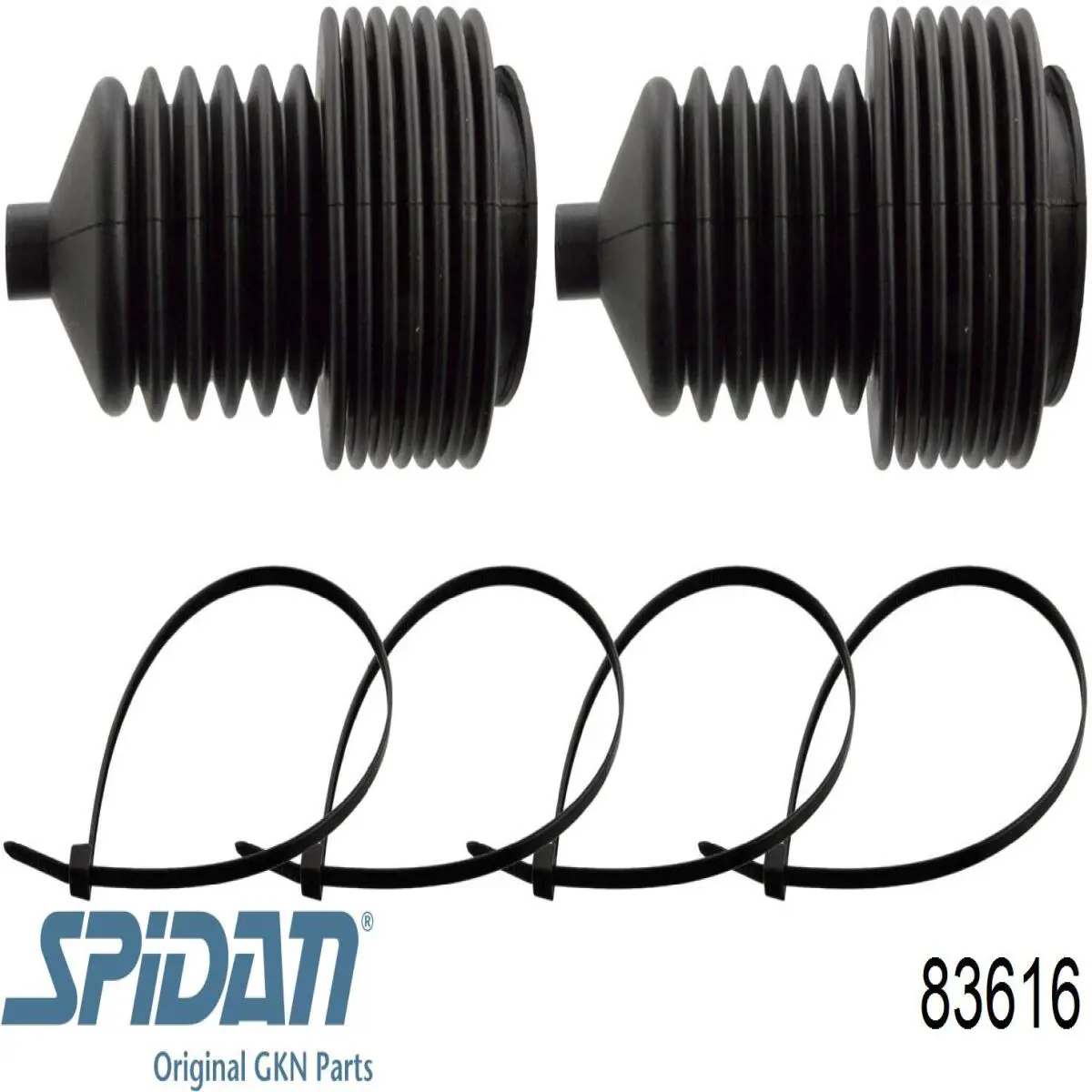 Пыльник тяги GKN-Spidan 83616 цена, от 3.89 USD