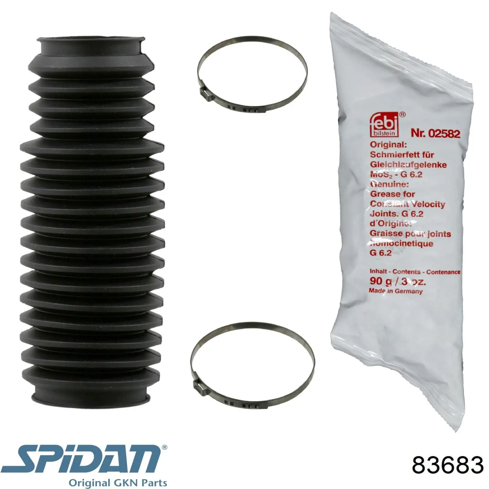 Купить 83683 GKN-Spidan Чехол рулевого механизма