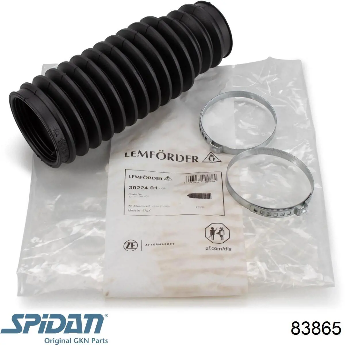 83865 GKN-Spidan Пыльник рулевой тяги