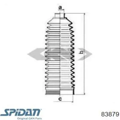  Пыльник рулевой рейки Saab 9-5 